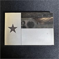 2.5 oz Sterling Silver Bar - Texas Flag