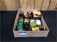 Box of Vintage Cars & Tonka Diecast