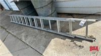 OFFSITE*12" Aluminum Extention Ladder