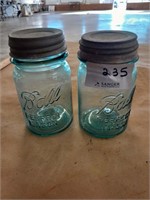 Pint Ball Mason Jars with Lids - 2