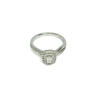 Brilliant Earth 14K White Gold Ring with Diamonds.
