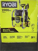 Ryobi electric pressure washer, 2000 PSI, 1.2 GPM