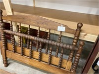 JENNY LIND TWIN SIZE ? HEADBOARD, FOOTBOARD & RAIL