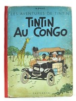 Hergé. Tintin. Tintin au Congo (B5 de 1951)