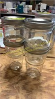 4ct nesting mason jars