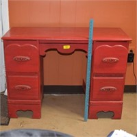 Red desk