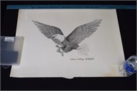 Asbury Eagle Print