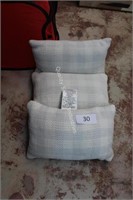 3- outdoor pillows