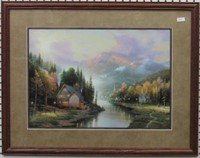 Simpler Times Giclee by Thomas Kinkade