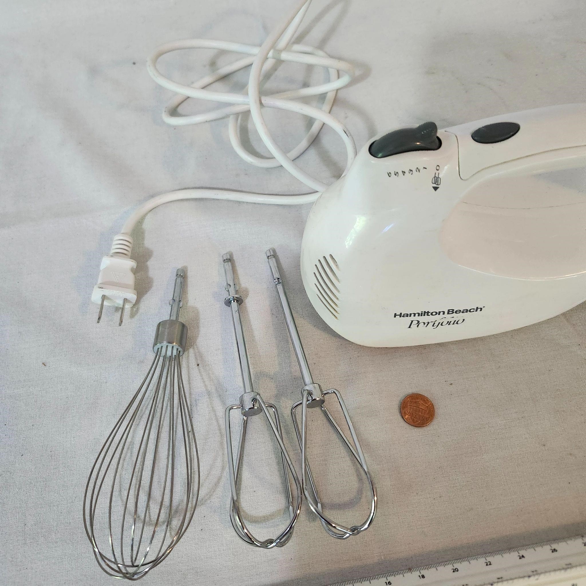Hamilton Beach Portfolio electric hand mixer