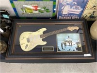 Unauthenticated Autographed Squier Guitar
