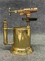 GREAT polished brass blow torch