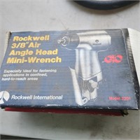 Rockwell 3/8" Air Angle Head Mini Wrench