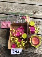BARBIE AND ROCKERS ACCESSORIES