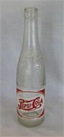 Danville Illinois Double Dot Pepsi Cola bottle -