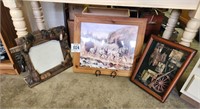 Horse frame, picture & shadow box - lgst is