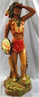 NATIVE AMERICAN INDIAN SCOUT'76 UNIVERSAL STATUARY