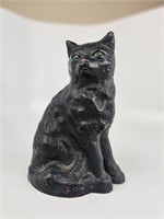 Vintage Cast Iron Cat Doorstop-Hubley? 9"Tall