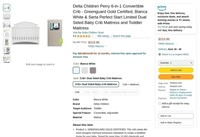 B5142  Delta Children Perry Crib ONLY