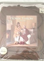 Down Throw & Booties