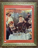 “LUNCHEON OF THE BOATING PARTY” RENOIR