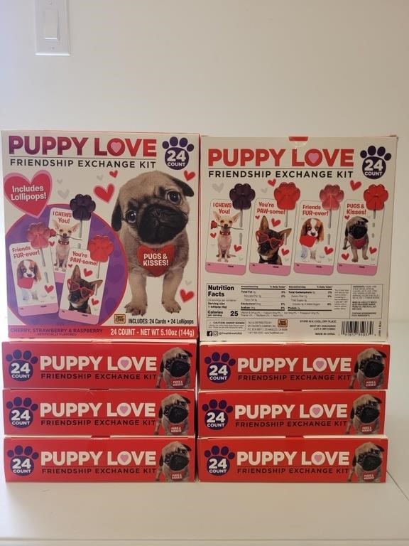 Treat Street Puppy Love Friendship Exchange Kit x8