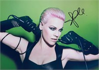 Autograph COA Pink Photo