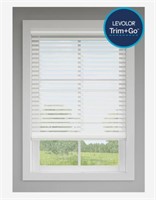 LEVOLOR LEV 2.5-IN 31X72 WHITE FW BLIND