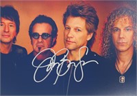 Autograph COA Bon Jovi Photo