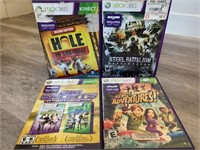 Xbox 360 Kinect Game lot