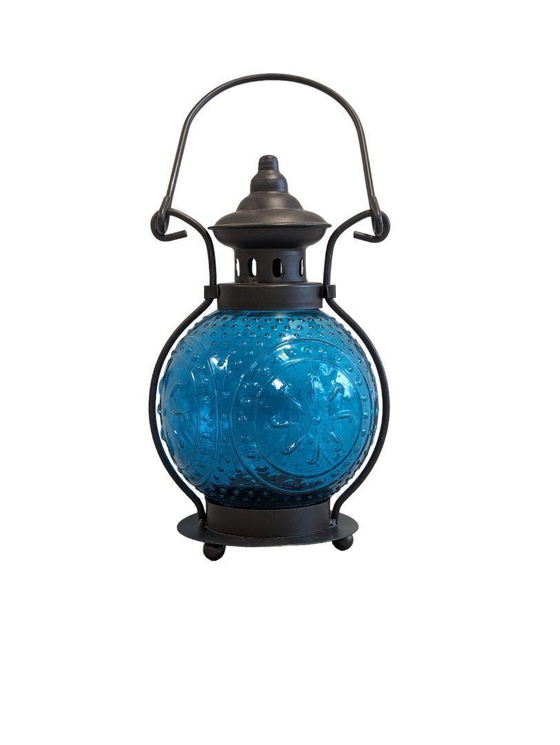Blue Small Candle Lantern