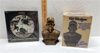 Gil  Hodges Replica Bust and Roberto Clemente