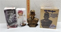 Gil Hodges Replica Bust and Matt Holliday