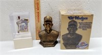 Gil Hodges Replica Bust and Ricky Jordan