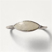 Silver Opal Ring