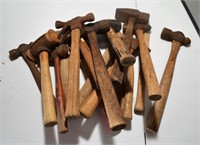 Large selection of hammers