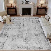 FM3576  SIXHOME Modern Abstract Area Rugs 3'x5' Gr