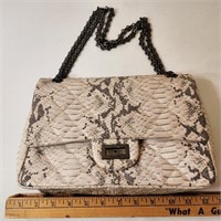 Vintage Snake Skin Handbag Chanel Faux?
