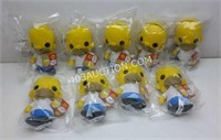 Lot of 12 Homer Simpson Plush Toys MSRP $119