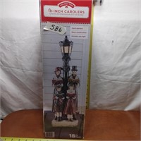 18 IN CAROLERS LIGHTED HAND PAINTED