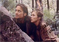 Autograph COA Romancing the Stone Photo