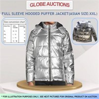 NEW FUL SLEEVE HOODED PUFFER JACKET(ASIAN SIZE:XXL