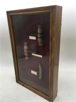 Corkscrew Display Case With Different Handles