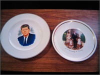 VINTAGE JFK  AND FAMILY COLLECTORS PLATES