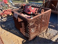 (1) CRATE OF PIPE COLLARS