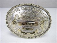 2001 Houston Rodeo Sporting Clays Buckle