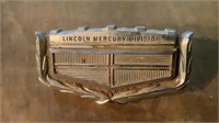 Vintage Lincoln Mercury Division Car Badge Emblem