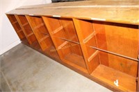 11' 8" book shelf - heavy - bring help