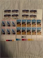 6 Idaho Stamps 25c, 10 Vermont Stamps 29c, and 10