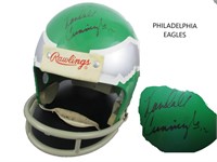 Randall Cunningham Signed NFL Phila. Eagles Helmut